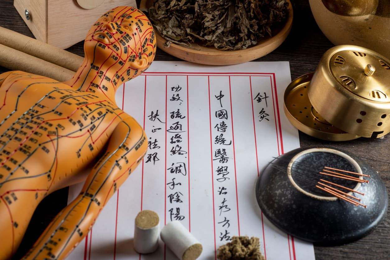 Chinese herbs and classical medicine tools